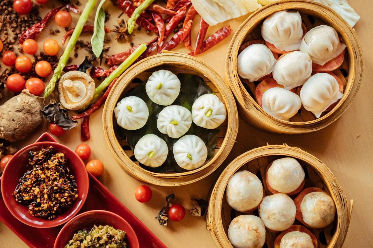 Hyatt Regency Lucknow Gomti Nagar Hotel Ngoại thất bức ảnh Dim sum